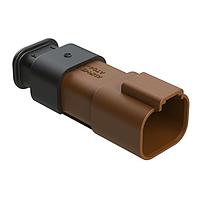 Amphenol SINE Systems AT04-4P-SR01BRN ປະຕູຮັບ 4 ຕຳແໜ່ງ, ປະຕູຮັບ, ກະແຈ, SR01 ການປົກປ້ອງການຍືນຢືນ (ການປິດມາດຕະຖານ), ຮ່າງສີນ້ຳຕານ