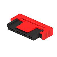 ERNI - TE Connectivity 474834-E ຮອງສະໜອງ Headers & Wire Housings 10-PIN,FEMALE,IDC22POS.R/A