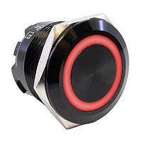 E-Switch PVHC7F2BSS345 ສະຫນັບສະຫນູນຕໍ່ການທຳລາຍ ANTI-VANDAL, 20A, SPST, ປິດ-(ເປີດ), LED, ສີຟ້າ, IP67