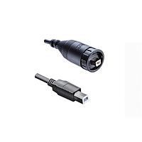 Amphenol LTW UB20FL-NBML-LA001 ສາຍ USB / ສາຍ IEEE 1394 USB, ປະເພດ B 2.0, ພລາສຕິກ, 1.5A, ຕູ້ສົມພັນຜູ້ຍິງ, ຕົວເຊື່ອມຕໍ່ຕົວເຊື່ອມຕໍ່ຕົວ, ລອກ 2 ຈຸດ, ປົກກັນດ້ວຍການປົກຄຸມສອງຂ້າງ, ຄວາມຍາວ 1000mm, IP67