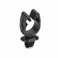 HellermannTyton 151-01789 MOC Clip MOC Clip, 19 mm, ມີ 4 x Oval Fir Tree, PA66HIRHSUV, ສີດຳ, 1000/ctn