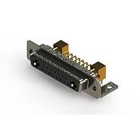 EDAC 630-17W2640-5N4 ຕູ້ຕິດຕໍ່ D-Sub ປະສົມມຸມຂວາ ຕູ້ຕິດຕໍ່ພະລັງງານ Combo D-Sub