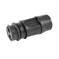 Amphenol SINE Systems RTS1BS18N2P03 ປະຕູຮັບສະຫນອງ, ປະຕູຮັບສະຫນອງຊື່ງ, ຢູ່ກາງເສັ້ນ, 2 ຕຳແໜ່ງ, ຜູ້ຊາຍ, ຂະໜາດເປັນ 18, ມີຢາງຊິໂລຄອນ