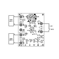 Analog Devices DC2315A-B ບອດທົດລອງຕົວຄວບຄຸມແຮງແຟງ Hot Swap Voltage Controller LTC4235-2 - Dual 12V Ideal Di