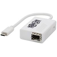 Tripp Lite U436-1G-SFP ເສັ້ນສາຍ USB / ເສັ້ນສາຍ IEEE 1394 USBC FIBRADPTR, OPEN SFP