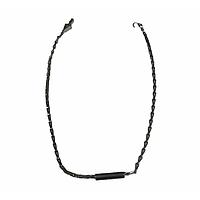 Static Solutions DC-4528 Ohm-Stat™ 24″ Drag Chain ທີ່ມີກະບອກສູບສໍາລັບລໍ້ເລື່ອນແລະເກົ້າອີ້