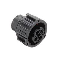 AMP Connectors - TE Connectivity 1-967325-2 ກອງປົກຄຸມ 4P SKT 2.5mm BLK