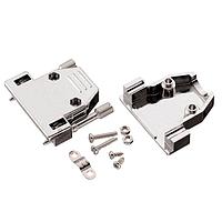 Wurth Elektronik 61802525311 ຝາຫົວຫຼັງສອງສ່ວນ WR-DSUB ພລາສຕິກ ປົກຫົວເຂົ້າດ້ານບູດ 4-40 ນຸມ