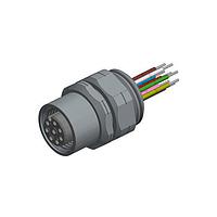 Amphenol CONEC 43-01101 ປຸ່ມສອກ M12 ຍິງ FML SCK M12X1 ມີສາຍສົ່ງສັນຍານ FRNT MNT REPSITN PG9