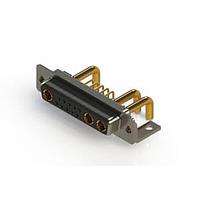EDAC 630-13W3250-3NC ຕູ້ຕິດຕໍ່ D-Sub ປະສົມມຸມຂວາ ຕູ້ຕິດຕໍ່ພະລັງງານ Combo D-Sub