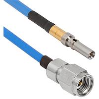 Amphenol SV Microwave MS292-085-MV67.3SMPS-180 ການປະກອບສາຍ RF 2.92mm STR M ເຖິງ VITA 67.3 SMPS 18" ສາຍ