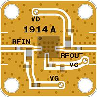 Quantic X-Microwave XM-C8M3-0404D ເພີ່ມສະຫຼຸບສຽງເສຍຕ່ຳ Amplifiers, QPL1002SMT