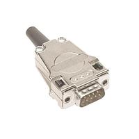 HARTING 09670090322 ຝາຫົວດຽວສອງສ່ວນ D SUB ປະຕູເຂົ້າດ້ານບູດ MET 9 ໂພນ
