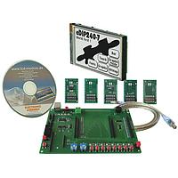DISPLAY VISIONS EA EVALeDIP240J ບອດປະເມີນ Starter/Demoboard ມີ Touch USB prog