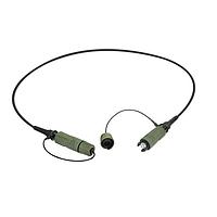 NEUTRIK NKOX4M3-FG-0-100FT ການປະກອບສາຍເສັ້ນແສງ Fiber Optic Cable Assemblies FIBERFOX Xtreme EBC25 MM 4CH 100 Feet OM3 airspool