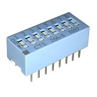 CTS Electronic Components 206-8S ສະຫນາມສະຫນາມ DIP 8 ສ່ວນສະຫນາມ SPST