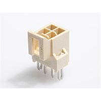 Molex 105312-2204 Shrouded NanoFit Hdr Vrt 4Ckt DR SldrClip Ntl 15Au