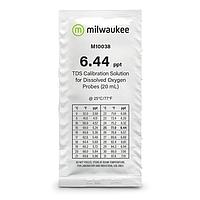 MILWAUKEE M10038B ຊອງນ້ຳຢາປັບທຽບ TDS 6.44 ppt (25 x 20 ml sachet)