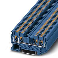 PHOENIX CONTACT 3209581 ບລັອກຕິມເນີລະບົບ DIN Rail PT 2.5-QUATT RO BU