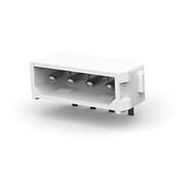AMP Connectors - TE Connectivity 172349-1 ຕູ້ແບບຖົງແລະປະຕູກຕໍ່ HEADER 4P R/A
