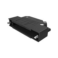 Amphenol Commercial Products 8655PHRA2501LF ປົກປ້ອງການຕົກລົງ Strain Relief Backshell Plastic - Angle exit B 25 way shell