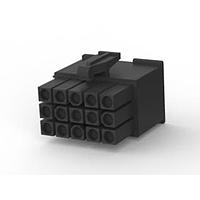 AMP Connectors - TE Connectivity 1-172171-9 ກອງປະກອບປລັກ PLUG 15P MINI BLACK
