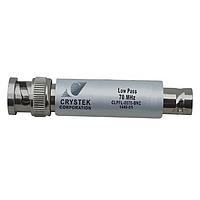 Crystek Corporation CLPFL-0070-BNC ຕົວກັບຜ່ານຕໍ່ DC ຕ່ຳ - 70MHz 50 ໂອມ BNC -40C +85C