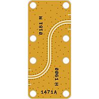 Quantic X-Microwave XR-C8P8-0409D ສາຍສົ່ງສະຫນອງ RF T-Line [PCB: 1471]