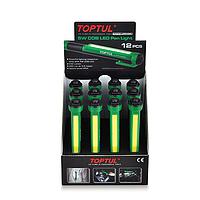 TOPTUL JJAT0405S 5W COB LED Pen Light Set W/Display Box (12pcs, L=165mm)