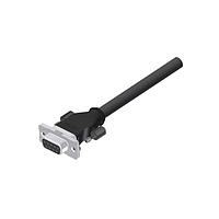 Amphenol CONEC 15-008243 ສາຍ D-Sub SLIM CON 9 POS SOCKET ປົກຄຸມດ້ວຍພາກຫນັງ 2M