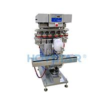 Hoystar GW-M6/S-M ເຄື່ອງພິມ Pad 6 ສີສໍາລັບຫມວກແຂງ (1500pcs/Hr)