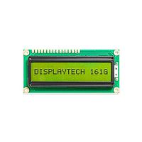 Displaytech 161G BC BW ໂມດູນຈະຫລັກສະຕິກອັກສອນ LCD 16X1 ຈະຫລັກສະຕິກ STN Y/G ຕຳແໜ່ງ 6 ໂມງ