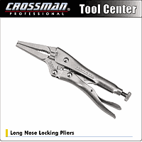 Crossman 94-176 Long Nose Locking Pliers (CLN6, 6 inch/ 150mm)