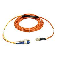 Tripp Lite N424-04M ສາຍເສັ້ນແສງໄຟເບີ Fiber Optic Cable Assemblies FIBEROPTIC MODE COND PATCH CBL SC/LC 13FT