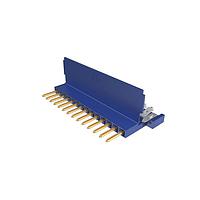 Amphenol FCI 66226-046LF ຕົວເຊື່ອມ Clincher™ Flex Connectors, Pin Assembly, ແຖວເດັ່ນ, 14 ຕຳແໜ່ງ, 2.54mm (.100in) ຊ່ອງຫ່າງ.