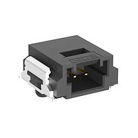 ERNI - TE Connectivity 474108-E ຊຣູດ 2-PIN, ມຸມຂວາ, SMT