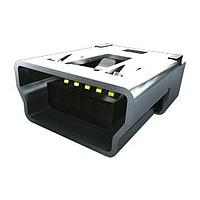 Samtec MUSB-05-S-AB-SM-A-R-K-TR ຂໍ້ມູນ Mini USB Type AB Connectors Mini USB 2.0 Interface