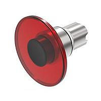 EAO 45-2631.2AF0.000 ປຸ່ມກົດປະຈຸບັນ, ຮູບກົງ, ຫົວເຫມືອງເຫມືອງ Mushroom-head pushbutton actuator illuminated amber transparency D60 momentary front/housing metal