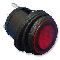 Shin Chin R13-112B8W-02-BRR-N2 ສະຫນັບສະຫນູນ Rocker 3P SPST ILLUM ແດງ