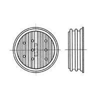 AMP Connectors - TE Connectivity 172203-1 ອຸປະກອນເສີມ ECONOSEAL-J CONN RUBBER 3P