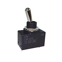 Nidec Components ETW115A12 ສະຫນອງສະຫນອງປ່ຽນສະຖານະ SPST ON-OFF TOGGLE SWITCH, 15A a. V, BUSHING MOUNT, SOLDER LUG TERMINALS