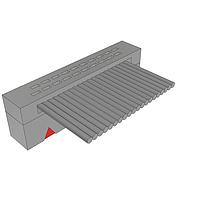 Samtec FFSD-10-S-01.00-01-N ປຸ່ມຕິດສອບ IDC ສາຍສະເພາະ .050" Low Profile Tiger Eye  ການປະກອບສາຍສະເພາະ IDC Ribbon Cable Assembly