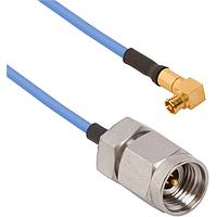 Amphenol SV Microwave 7032-7152 ການປະກອບສາຍ RF SMPM F R/A- 2.92mm M Cbl Assy ສໍາລັບ .047Cbl