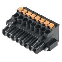 Weidmuller 1000260001 Pluggable Terminal Blocks BLF 5.08HC/06/90F SN BK BX