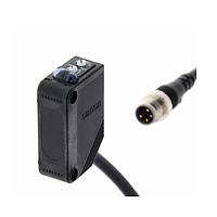 OMRON E3Z-D82 ເຊັນເຊີ Photoelectric ຂະໜາດກະທັດຮັດ (1000 mm, PNP, M8 pigtail connector)