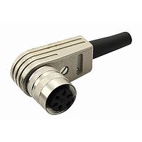 Amphenol Tuchel T 3636 055 ຂໍ້ຕໍ່ FEMALE R ANG CONN 12C 4-6MM