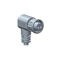 Amphenol LTW BD-02AFMM-LR7A01 ເສັ້ນສາຍອ່ານຄ່າ / ເສັ້ນສາຍກະທົບ Ceres, ຂະໜາດມາດຕະຖານ, ເປັນພລາສຕິກ, 5A, 02 ກິ້ນ, ຕູ້ສົມພັນຜູ້ຍິງ, ຕູ້ສົມພັນຜູ້ຊາຍ, ມຸມຂວາ, ລອກ 2 ຈຸດ, ປົກກັນດ້ວຍການຫຸ້ມພາຍໃນ, ຄວາມຍາວ 1000mm, IP67