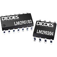 Diodes Incorporated LM2901AS14-13 ອະນາໂລກ ຄອມເພຣດເຕີຣ໌ 36V Sgl Quad 25nA Comparator 130mV