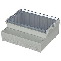 BOPLA 41400109 ກອງປົກຄຸມ ENCLOSURE, REGLOCARD PLUS, 363 X 318.6 X 150MM, ABS, 7035