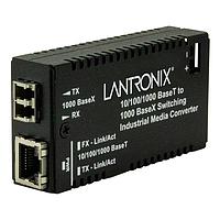Lantronix M/GE-ISW-LX-01 ຕົວແປສື່ສານ Media Converters 10/100/1000 BASETX TO SC SM 3.3V INDUSTRIAL MC